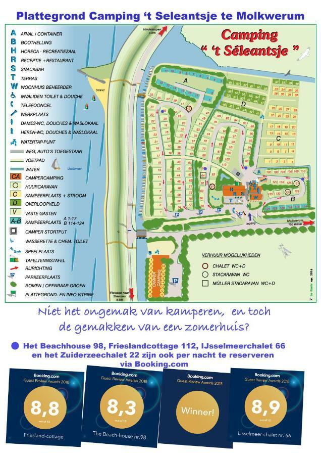 Zuiderzee-Chalet 22 Molkwerum Eksteriør billede
